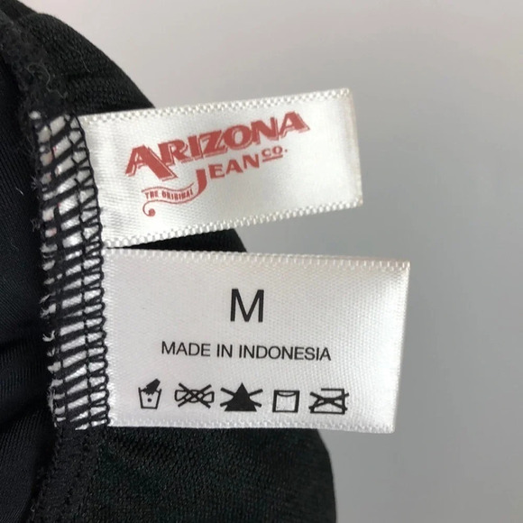 NEW Arizona Jean Company Multi Color Pattern Swimwear Top - Picture 5 of 5